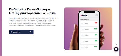 DotBig брокер: лучший выбор для успешного старта на форекс