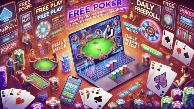 Бесплатные покерные игры: как тренироваться и выигрывать без вложений?